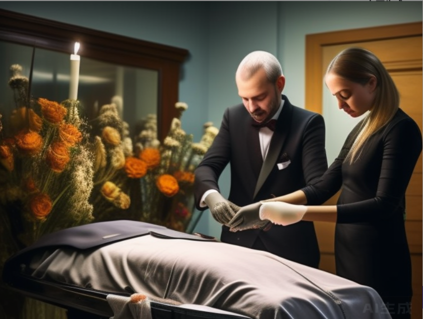 白银区遗体运输整理